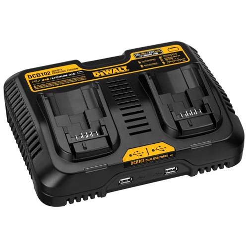 DeWalt dcb102 12 V lugar de trabajo estación de carga