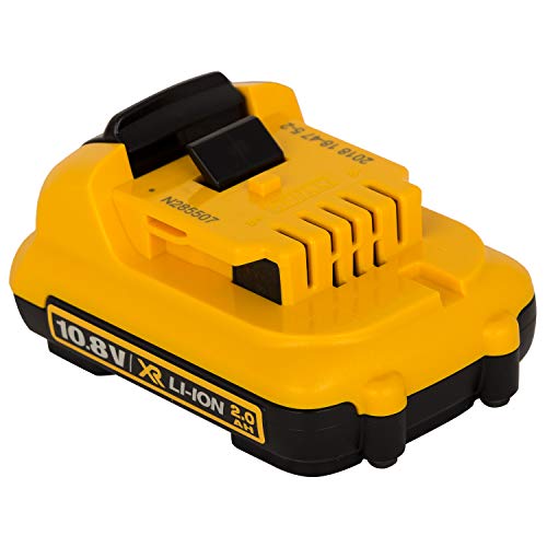 Dewalt DCB127-XJ Bateria DCB 127 XJ 10,8 V. 2,0 A/h, 10.8 V, Negro Y Amarillo