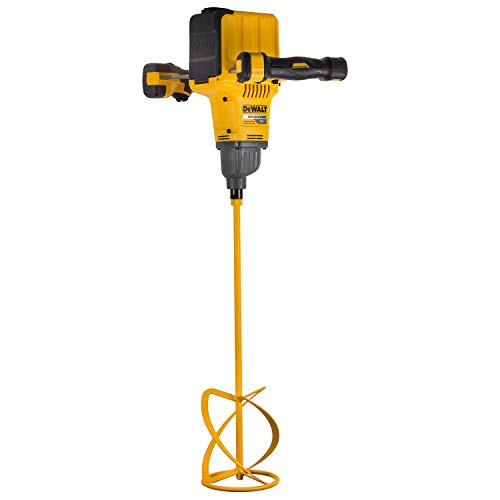 DeWalt DCD240X2-QW DCD240X2-QW-Mezclador sin escobillas XR FLEXVOLT 54V con Adaptador roscado M14, 2 baterías 54V/18V Li-Ion 9,0Ah