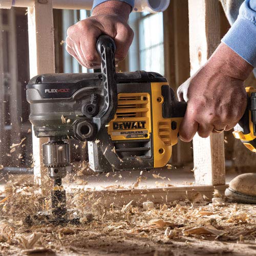 DeWalt DCD460T2-QW DCD460T2-QW-Taladro Angular sin escobillas XR FLEXVOLT 54V 13mm con 2 baterías 54V/18V Li-Ion 6,0Ah y maletín TSTAK Vi, 18 V