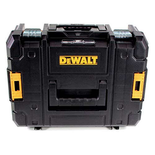 DeWalt DCD709D2T-QW DCD709D2T-QW-Taladro Percutor sin escobillas XR 18V 13mm 65Nm con 2 baterías Li-Ion 2,0Ah y maletín TSTAK, 18 V, Schwarz/Gelb, Size