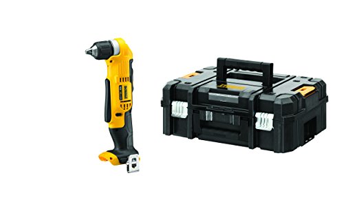 Dewalt DCD740N-XJ DCD740N-XJ-Taladro Angular XR 18V 10mm 33Nm sin Cargador/batería, 360 W, 18 V, Negro Y Amarillo