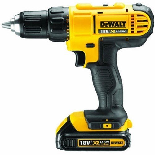 DeWalt DCD771C2-QW Taladro Atornillador XR 18V 13 mm 42Nm con 2 baterías Li-Ion 1, 0 W, 18 V, Negro y amarillo + DeWalt DT71572-QZ - Juego de accesorios de herramientas eléctricas