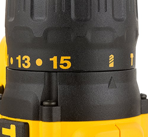 DEWALT DCD778S2T-QW - Taladro Percutor sin escobillas XR 18V, 13mm, 65Nm, incluye 2 baterías Li-Ion (1.5Ah) y maletín