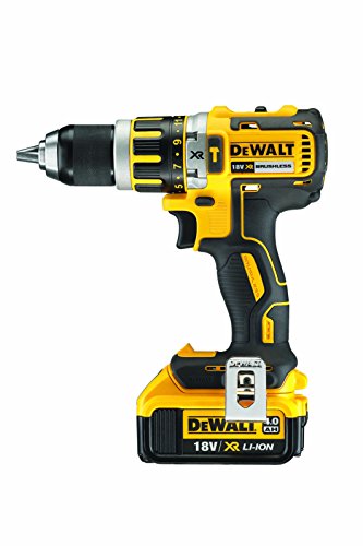 DEWALT DCD795M2-QW - Taladro Percutor a bateria sin escobillas XR 18V 13mm 60Nm con 2 baterías Li-Ion 4,0Ah y maletín