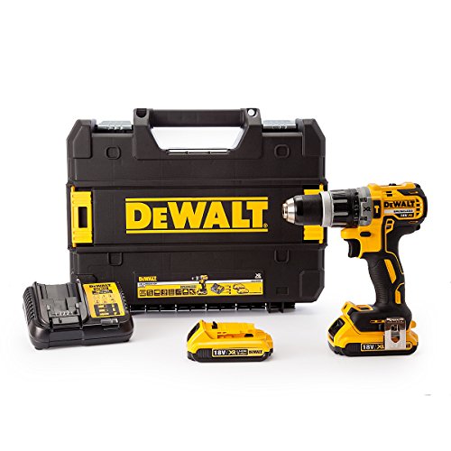 Dewalt DCD796D2-GB 18 V XR. Taladro combinado sin escobillas ion de litio compacto