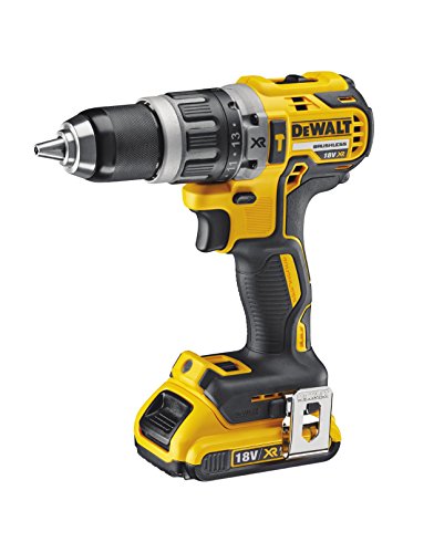 DEWALT DCD796D2-QW - Taladro percutor 18V, 34.000 ipm, 2 baterías de litio 2Ah, cargador y maletín TSTAK