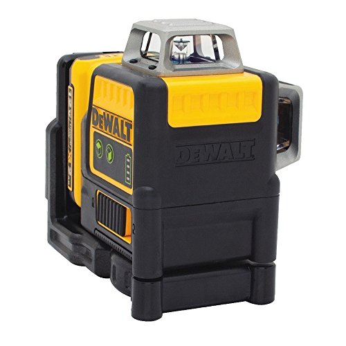 Dewalt DCE0811D1G-QW Láser autonivelante 2 x 360º. Incluye batería DW 10, Amarillo