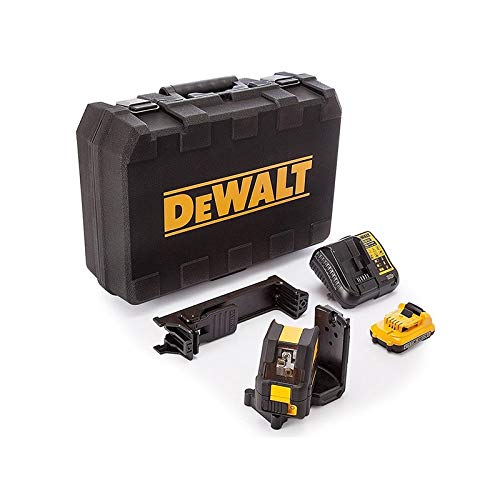 DeWalt dce088d1g - Nivel láser en cruz de nivelación automática, 0,8 V, color verde