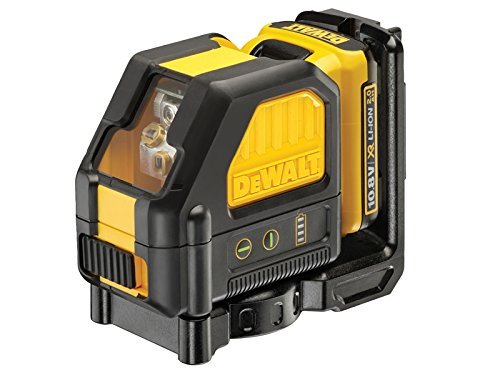 DeWalt dce088d1g - Nivel láser en cruz de nivelación automática, 0,8 V, color verde