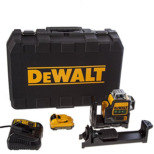 DeWalt dce089d1g-gb 10,8 V Self Nivelación Multi Línea láser verde