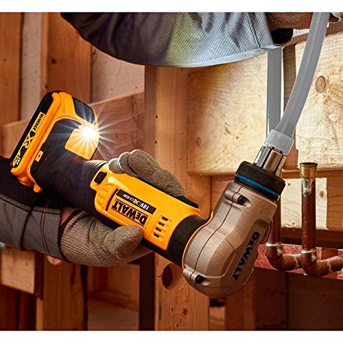 DeWalt DCE400D2-QW DCE400D2-QW-Expandidora de Tubo XR 18V con 2 baterías Li-Ion 2Ah.Incluye Cabezal Ø16,20 y 25mm y maletín TSTAK