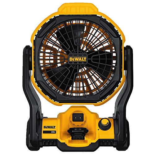 DEWALT DCE511B Ventilador de Trabajo sin Cable de 11", 20 V