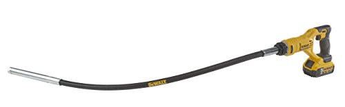 Dewalt DCE531N-XJ Vibrador de hormigón XR 18V sin cargador/batería, 0 W, 18 V, Negro