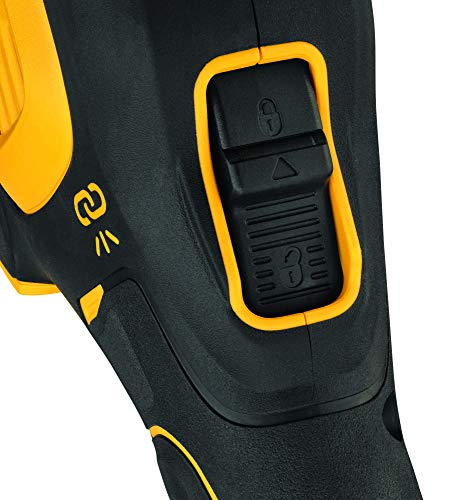 DeWalt DCE800T2-QW - Lijadora de brazo de pared XR 18 V 6 AH Li-ion 225 mm sin escobillas Wireless Tool Control – 2 baterías