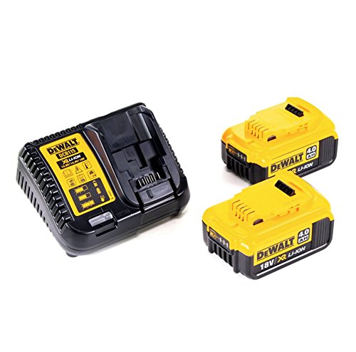 DeWalt DCF 620 M2 - Atornillador de construcción en seco (18 V, 1/4", sin escobillas, 2 baterías de 4 Ah, cargador rápido y TSTAK)