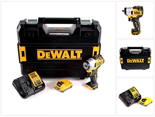 DeWalt DCF 902 L1 - Atornillador de impacto inalámbrico (12 V, 168 Nm, incluye batería de 3 Ah, cargador y maletín)