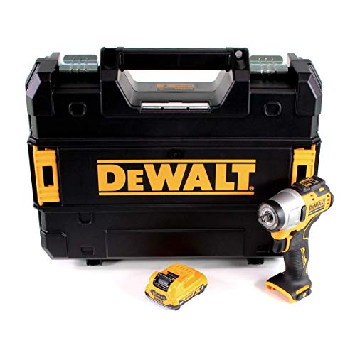 DeWalt DCF 902 NT - Atornillador de impacto inalámbrico (12 V, 168 Nm, incluye batería de 3 Ah y maletín)