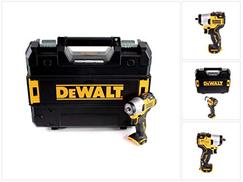 DeWalt DCF 902 NT - Atornillador de impacto inalámbrico (12 V, 168 Nm, incluye maletín)