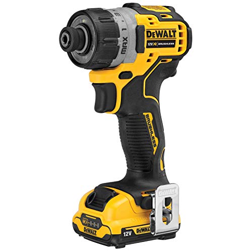 DeWalt DCF601D2 - Juego de destornilladores compactos (12 V, 2 Ah, sin escobillas)