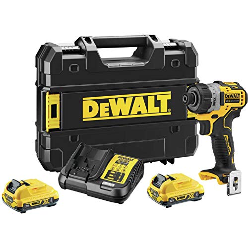DeWalt DCF601D2 - Juego de destornilladores compactos (12 V, 2 Ah, sin escobillas)