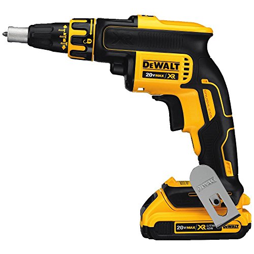 DEWALT DCF620D2 2.0AH 20-volt MAX XR Li-Ion Brushless Drywall ScrewGun by DEWALT