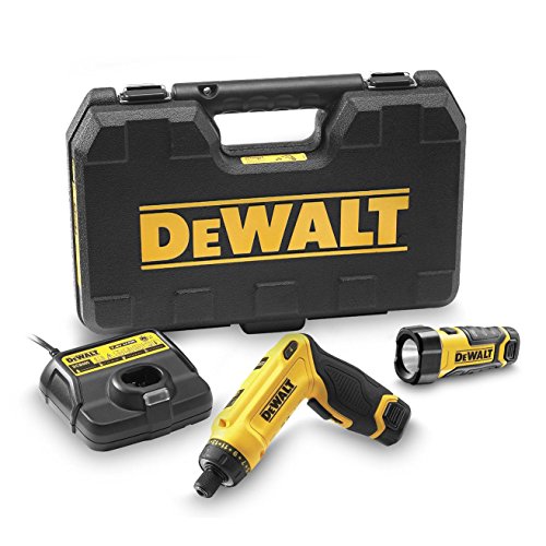 DeWalt DCF680G2F - Atornillador ajustable de batería (7,2 V, 1 Ah, ion de litio)