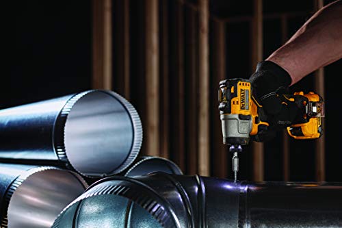 DEWALT DCF801D2-QW - Atornillador Impacto sin escobillas XR 12V 1/4" 163Nm con 2 baterías Li-Ion 2Ah y maletín TSTAK