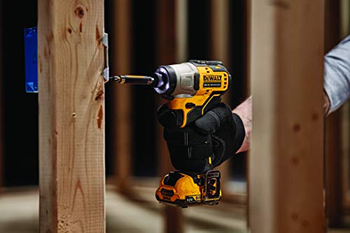 DEWALT DCF801D2-QW - Atornillador Impacto sin escobillas XR 12V 1/4" 163Nm con 2 baterías Li-Ion 2Ah y maletín TSTAK