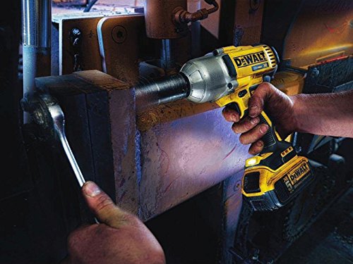 DEWALT DCF899HP2-QW - Llave Impacto a bateria sin escobillas XR 18V 1/2" Alto Par 950Nm con anillo de retención Li-Ion 5,0Ah con maletín TSTAK