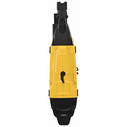 DeWalt DCFS950P2-QW DCFS950P2-QW-Grapadora de Cercas sin escobillas XR 18V con 2 baterías Li-Ion 5Ah para Grapas galvanizadas G12 de 3,7mm diámetro y 50mm Largo. Incluye maletín, 90 W, 18 V, Amarillo