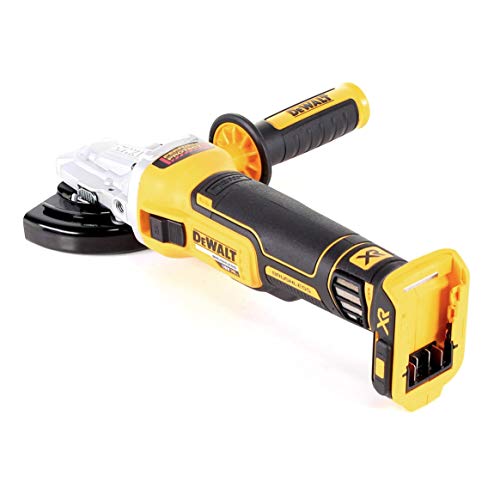 DeWalt DCG405FN-XJ DEWDCG405NF DCG405FN XR Amoladora de Cabeza Plana sin escobillas, 125 mm, Unidad de 18 V Bare Unit