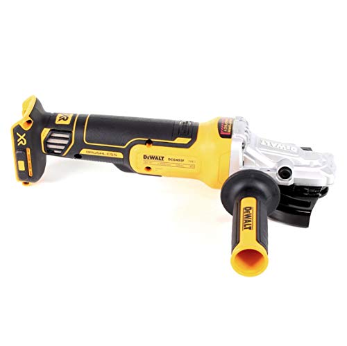 DeWalt DCG405FN-XJ DEWDCG405NF DCG405FN XR Amoladora de Cabeza Plana sin escobillas, 125 mm, Unidad de 18 V Bare Unit