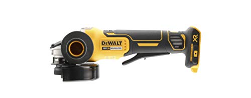 Dewalt DCG406NT-XJ Amoladora angular inalámbrica sin batería y cargador, 18 V, Negro/Amarillo, 125 mm