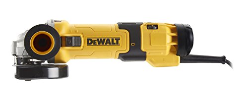 DeWalt DCG412M2-QW Mini-Amoladora XR 18V 125 mm con 2 baterías Li-Ion, Gris y negro + DeWalt DWE4257-QS - 125 mm, electrónica, embrague, arranque suave, bloqueo y re-arranque