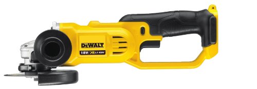 Dewalt DCG412N-XJ Mini-Amoladora XR 18V 125 mm sin cargador/batería, 9 W, 18 V, Negro, Amarillo