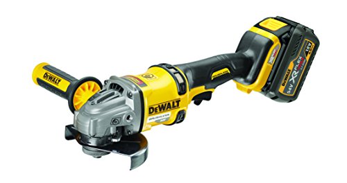 Dewalt DCG414NT-XJ Mini-Amoladora sin escobillas XR Flexvolt 54V 125 mm Electrónica, 0 W, 54 V, Negro y amarillo, Size