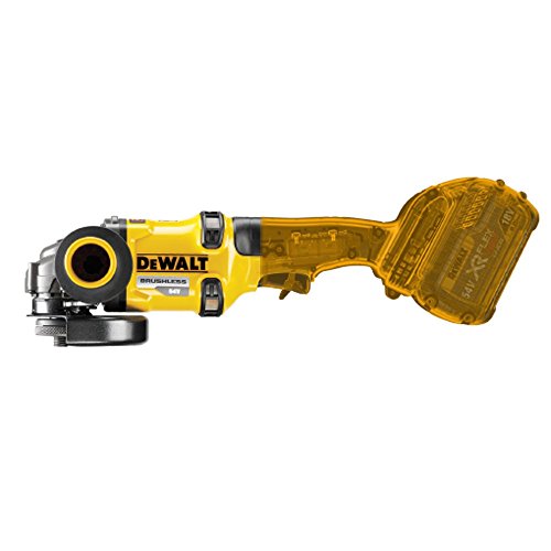 Dewalt DCG414NT-XJ Mini-Amoladora sin escobillas XR Flexvolt 54V 125 mm Electrónica, 0 W, 54 V, Negro y amarillo, Size