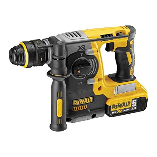 Dewalt DCH273P2-QW Martillo electroneumático sin escobillas XR 18V SDS-Plus 2, 18 V, Amarillo, Set de 2 Piezas