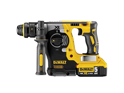 Dewalt DCH273P2-QW Martillo electroneumático sin escobillas XR 18V SDS-Plus 2, 18 V, Amarillo, Set de 2 Piezas