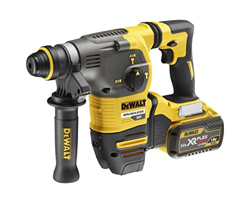 DeWalt DCH333X2-QW Martillo electroneumático sin escobillas XR Flexvolt 54V SDS-Plus 3, 18 V, Set de 4 Piezas