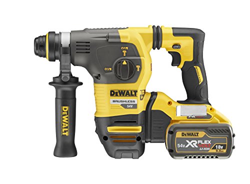 DeWalt DCH333X2-QW Martillo electroneumático sin escobillas XR Flexvolt 54V SDS-Plus 3, 18 V, Set de 4 Piezas