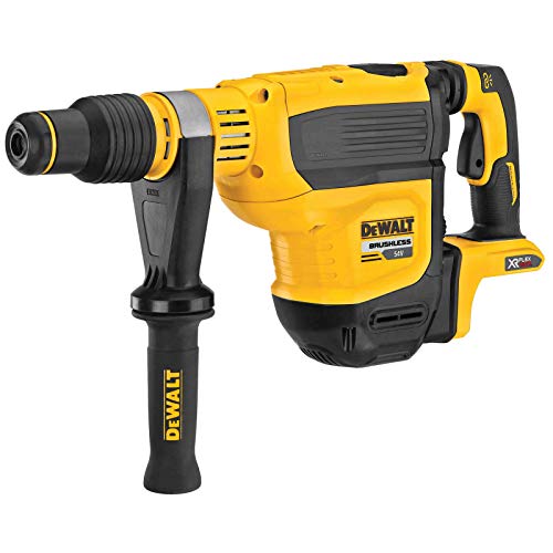 DeWalt DCH614N-XJ DCH614N-XJ-Martillo Electroneumático sin escobillas XR FLEXVOLT 54V SDS-MAX 6kg 45mm 10,5J,2 Modos y maletín