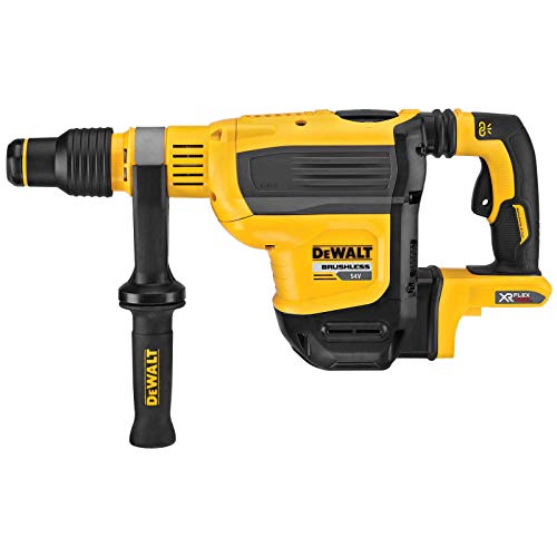 DeWalt DCH614N-XJ DCH614N-XJ-Martillo Electroneumático sin escobillas XR FLEXVOLT 54V SDS-MAX 6kg 45mm 10,5J,2 Modos y maletín