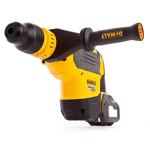 DEWALT DCH733N-XJ DCH733N-XJ-Martillo Electroneumático sin escobillas XR FLEXVOLT 54V SDS-MAX 8kg 48mm 13,3J 3 Modos sin Cargador/batería con maletín, 54 V, Schwarz/Gelb, Size