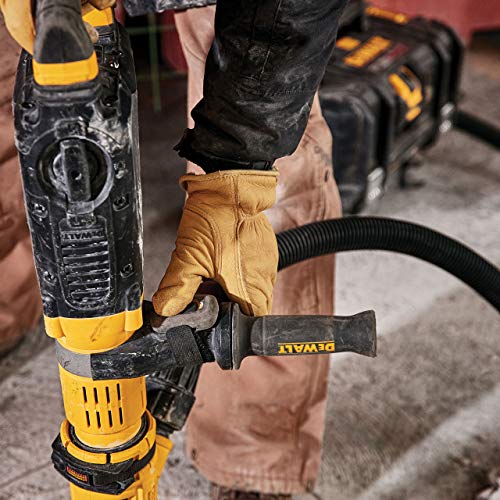 DEWALT DCH773N-XJ DCH773N-XJ-Martillo Electroneumático sin escobillas XR FLEXVOLT 54V SDS-Max10kg 52mm 19,4J 2 Modos sin Cargador/batería con maletín, Schwarz/Gelb