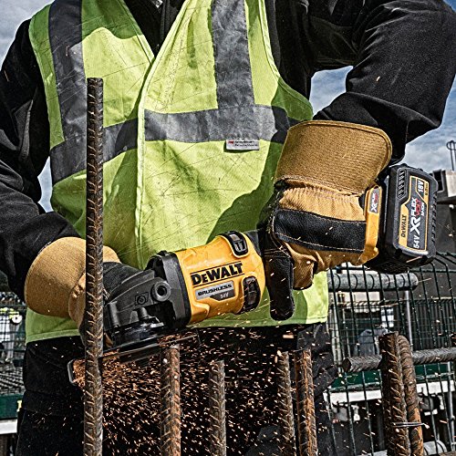 DeWalt DCK2055T2T-QW DCK2055T2T-QW-KIT XR FLEXVOLT = DCD996 Taladro Percutor 18V XRP + DCG414 Amoladora 125mm 54V + 2 baterías 54V/18V Li-Ion 6,0Ah + Maletines TSTAK, 18 V