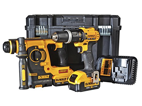 DeWALT DCK206M2T rotary hammers - Martillo perforador (Negro, Amarillo, Batería, Ión de litio, 18 V)