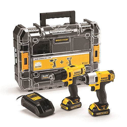 DeWalt DCK211C2T-QW - Juego de herramientas eléctricas a bateria