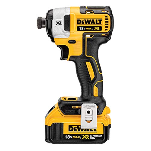 DeWalt DCK266P2-QW - Kit XR con taladro percutor a bateria DCD796, atornillador de impacto DCF887, 2 baterías Li-Ion 5, 0 Ah y organizador DS150